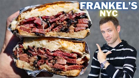 Eating Some Of The Best Pastrami In Nyc At Frankel S Delicatessen Youtube