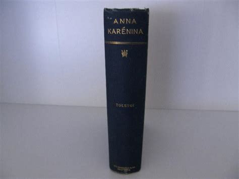 Anna Karenina By Tolstoy Tolstoi Leo Near Fine Hardcover 1886 1st