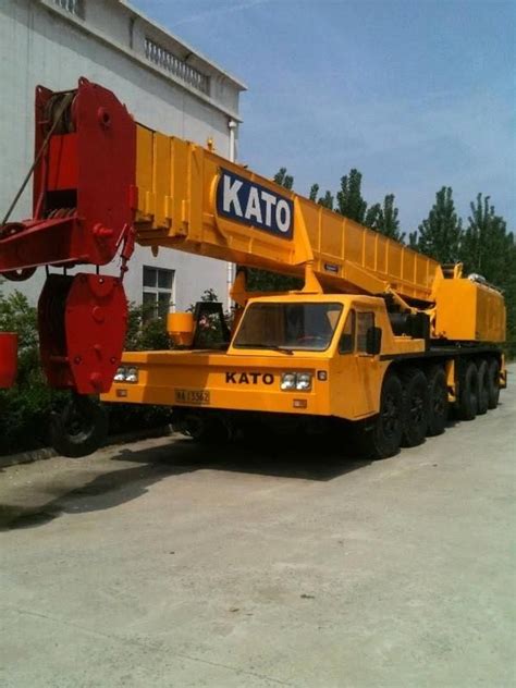 KATO 80T Used Truck Crane Used Mobile Crane Hydraulic Crane KATO NK