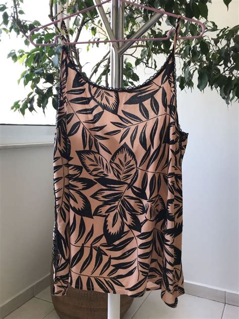 Preta e Nude Maria Filó Blusa Feminina Maria Filó Nunca Usado enjoei