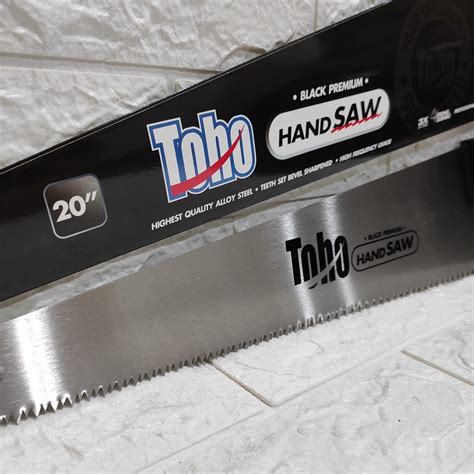 Jual Toho Black Premium Hand Saw Gergaji Tangan Untuk Potong Kayu