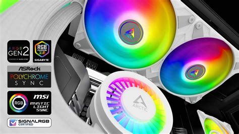 Liquid Freezer Iii 280 A Rgb White Multicompatible All In One Cpu Water Cooler Arctic