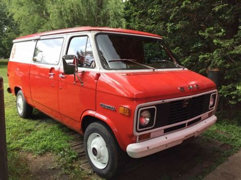 Gmc Vandura One Ton Van Low Original Miles Classic Gmc