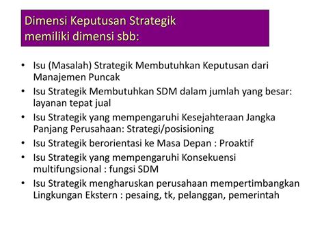 Pandangan Umum Manajemen Strategik Ppt Download