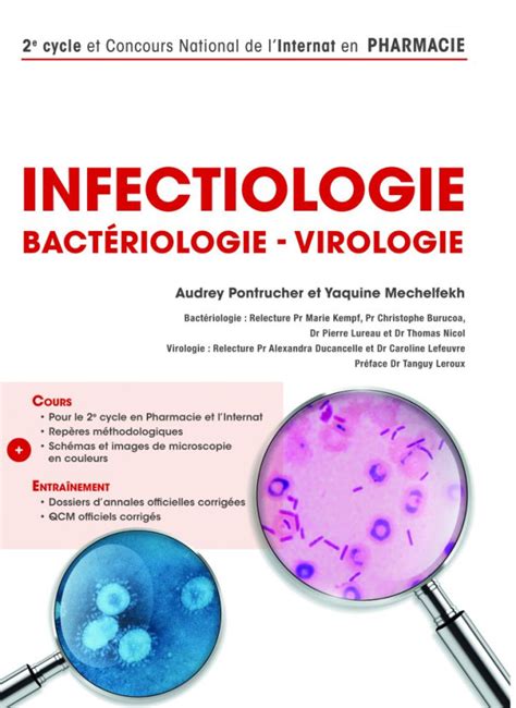 Infectiologie Bactériologie Virologie Audrey Pontrucher Broché