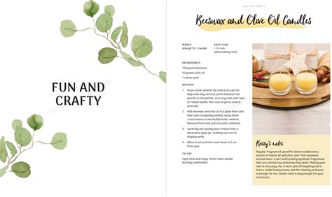 Naturally Inspired Diy Recipe Book Krissy Ballinger Naturally Inspired