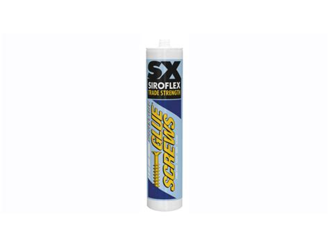 Siroflex Glue Screws Solvent Free Adhesive 300 ml - Lava.mt