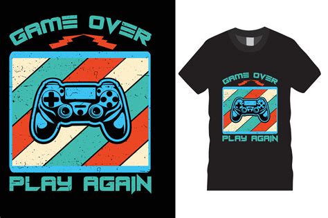 Gaming tshirt design. 23793543 Vector Art at Vecteezy