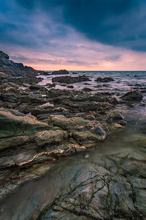 Rocks Stones Stony Relief Sunset Sky Hd Phone Wallpaper Peakpx