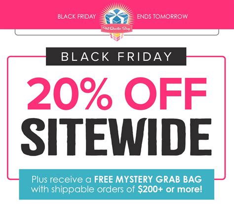 Now through Saturday, shop and save 20% OFF all orders ( see terms ...