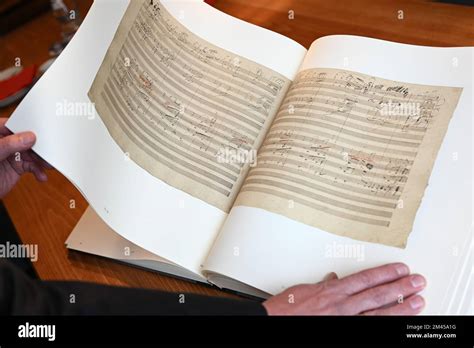 Kassel Germany 16th Dec 2022 The Facsimile Edition Of Beethovens