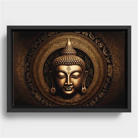 Buddha Wall Art Buddha Canvas Painting Large Canvas Wall Art Smiling