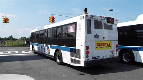 MTA Bus Co 2006 Orion VII 3563 on the Q8 leaving Gateway Mall - YouTube