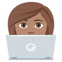 Woman Technologist Emoji With Medium Skin Tone Meaning