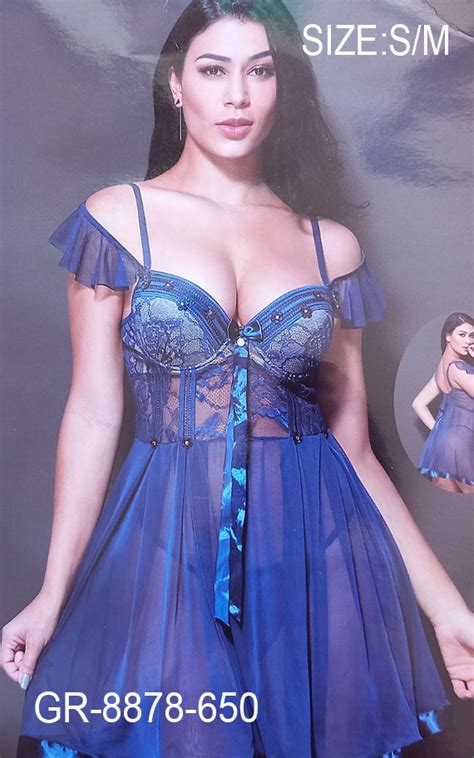 Неглиже со танга и циркони S M Црвена боја XXX SEX SHOP LIBIDO