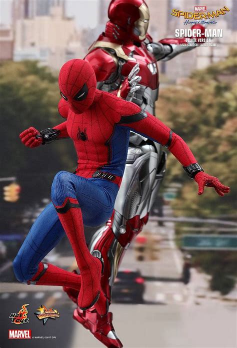 Hot Toys Spider Man Homecoming Deluxe Version Spiderman Homecoming Hot Toys Spiderman