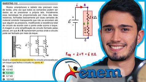 ENEM 2018 Muitos smartphones e tablets não precisam mais de teclas