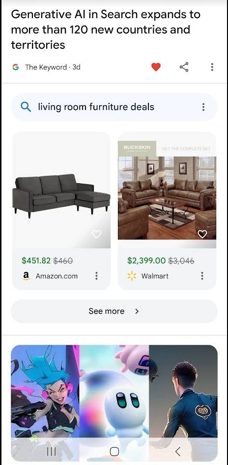 Google Discover Products Section Gains Pricing & Discounts