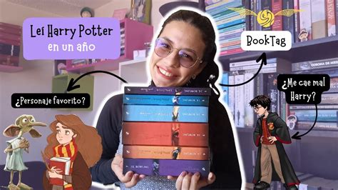 Mi Experiencia Leyendo Harry Potter I Booktag Youtube