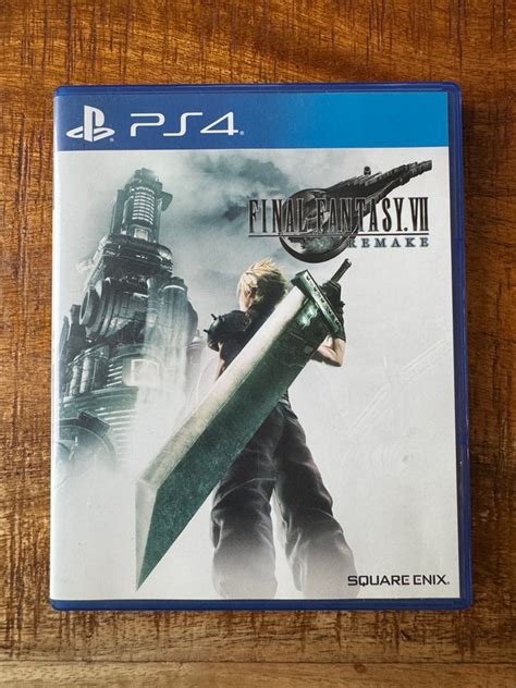 Final Fantasy Vii Ps4 Video Gaming Video Games Playstation On