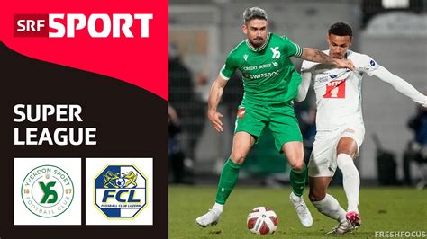 Yverdon Sport FC FC Luzern Highlights Super League 2023 24