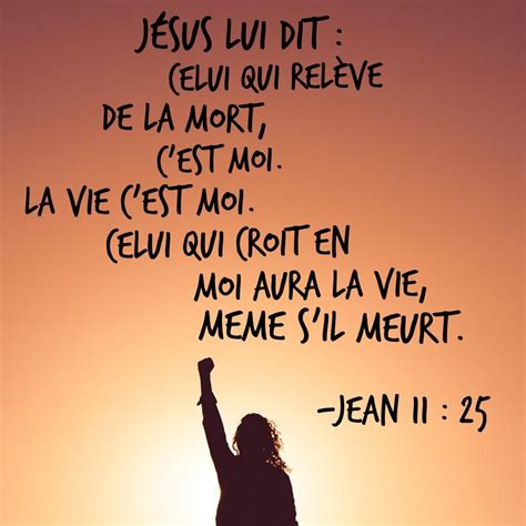 La Bible Verset illustré Jean 11 25 Bible verses quotes