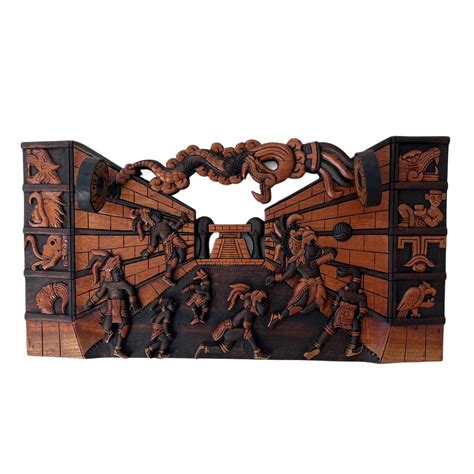 Pok A Tok Mayan Ball Game Etsy