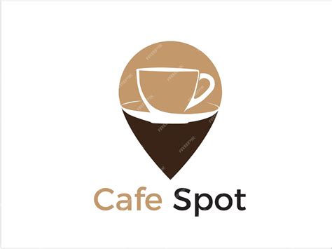 Premium Vector | Cafe spot logo