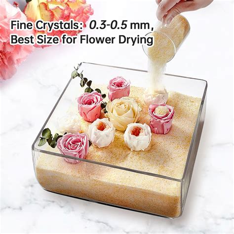 silica gel flower drying 4