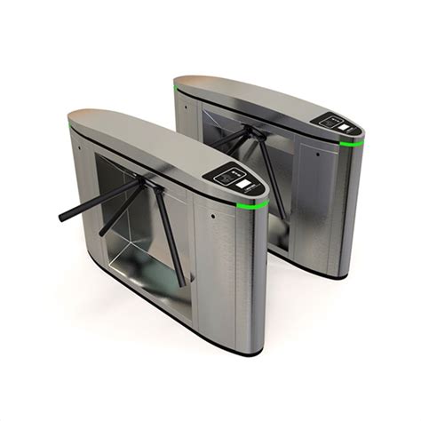 Commercial Tripod Turnstile Doors With Fingerprint Access Control