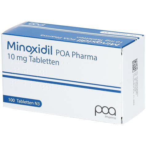 MINOXIDIL POA Pharma 10 Mg Tabletten 100 St Mit Dem E Rezept Kaufen