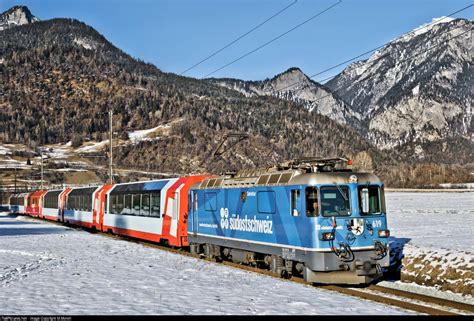 Railpictures Net Photo Samedan Rhb Rh Tische Bahn Ge Ii At