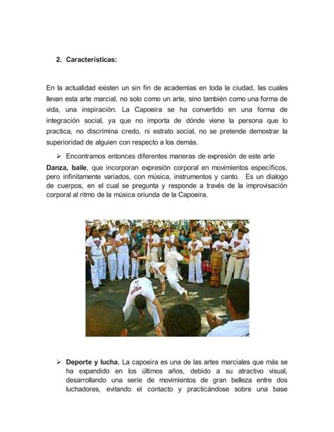 Historia De La Capoeira PDF Descarga Gratuita