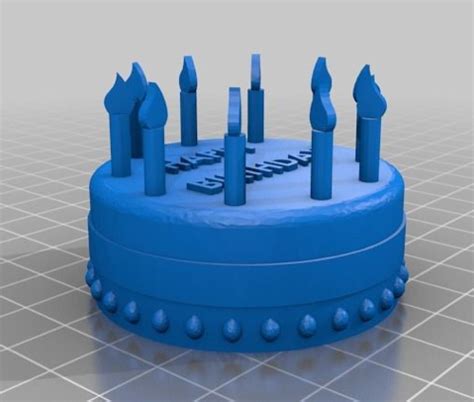 3d Printed Cake