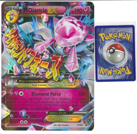 Pokémon TCG Mega Diancie EX Oversized Holo Promo XY44 LP eBay