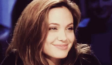 Angelina Jolie Smile GIF - AngelinaJolie Smile Ok - Discover & Share GIFs