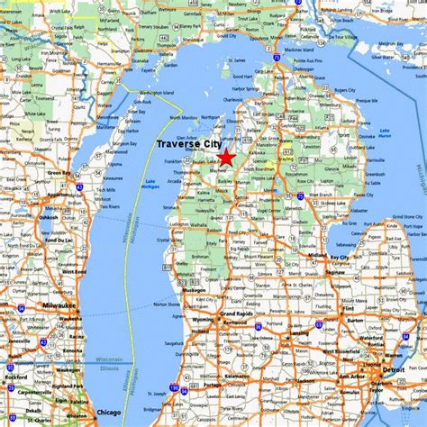 Michigan Map Of Cities And Travel Information Download Free Michigan Map Of Cities