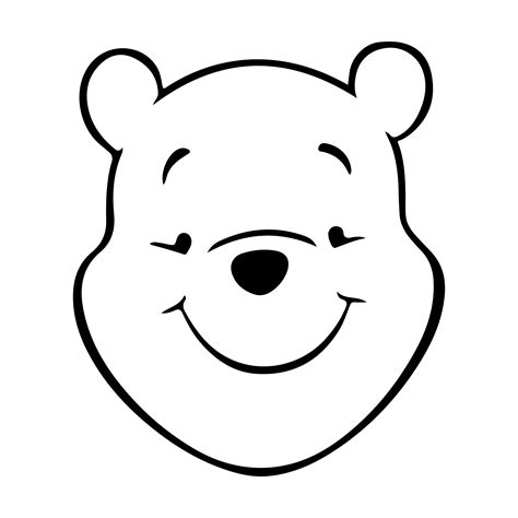 Winnie The Pooh Outline Svg Winnie The Pooh Svg Disney Svg Inspire