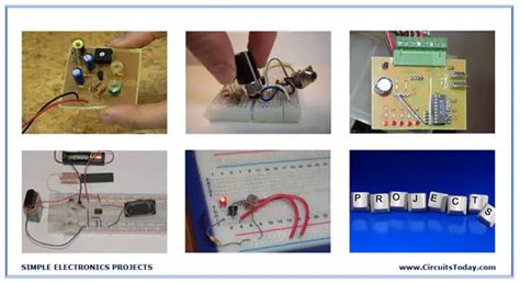 Simple Electronics Projects And Small Basic Hobby Projects Circuits