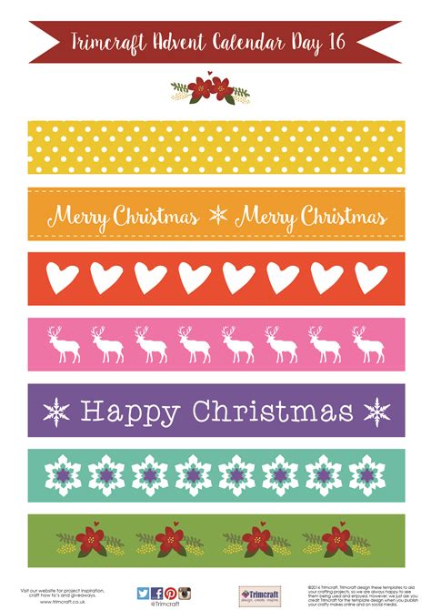 Printable Advent Chain - Printable Word Searches