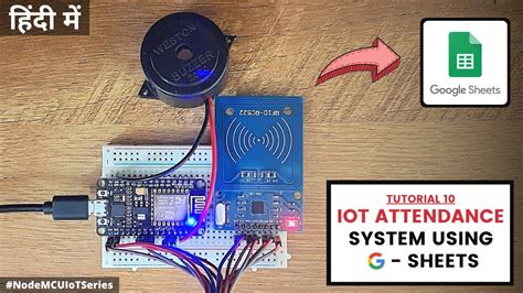 IoT RFID Attendance System Using Google Sheets NodeMCU IoT Series