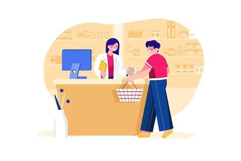 Supermarket Checkout Vector Art, Icons, and Graphics for Free Download