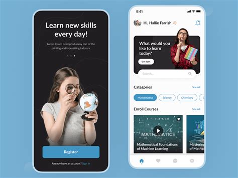 E Learning App Design On Behance
