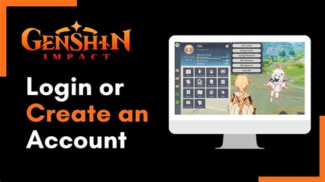 Create And Login Genshin Impact Account Register Hoyoverse YouTube