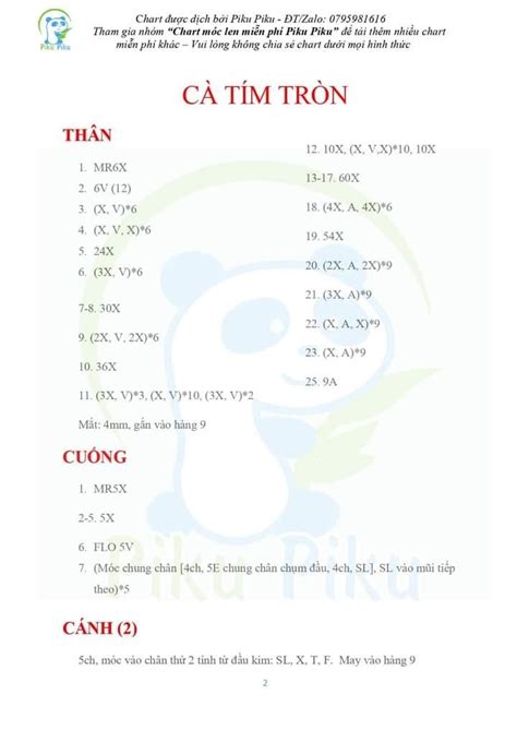 Ghim của Kieuoanh88 trên Chart móc tiếng việt sưu tầm Mộc qua Cà tím