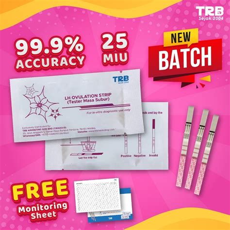 [murah] Ovulation Test Strip Opk Lh Ovulasi Upt Test Pregnancy Urine Cup Ready Stok