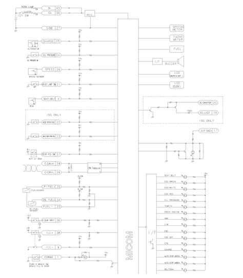 Kia Picanto Groupe D Instruments Diagrammes Sch Matiques T Moins Et