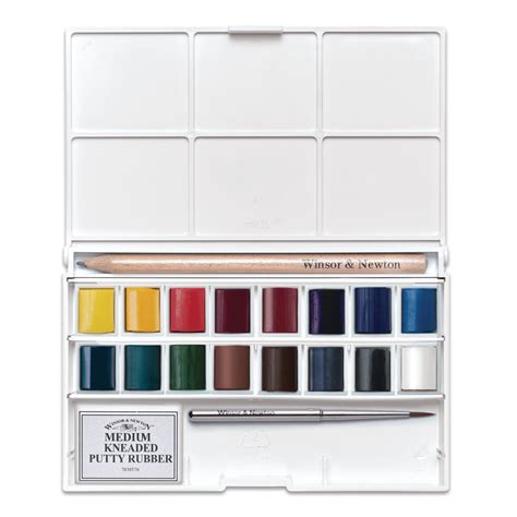 Farby akwarelowe Cotman Deluxe Winsor Newton 16 kolorów