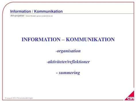 Ppt Information Kommunikation Powerpoint Presentation Free