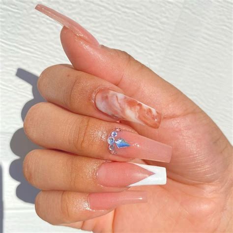 Beautiful Nail Designs Made With Nude Polish